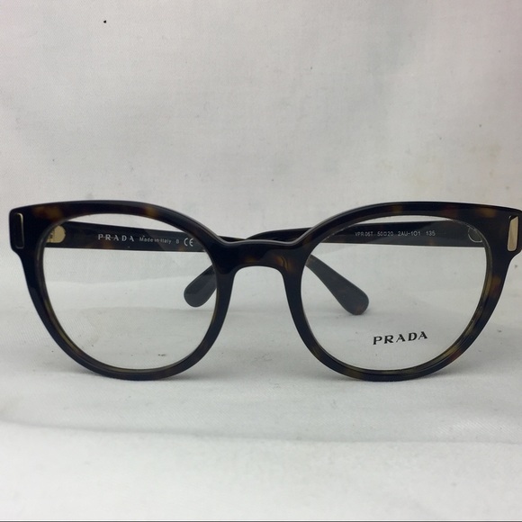 Prada eyeglass frames in Havana Brown - Picture 2 of 8